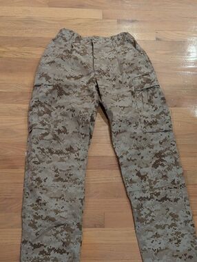 Digital Camo Cargo Pants - Tan/Brown